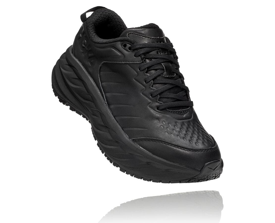 Hoka One One Bondi Sr Damen Straßenlaufschuhe Schwarz | (DE-1038YXBKZ)